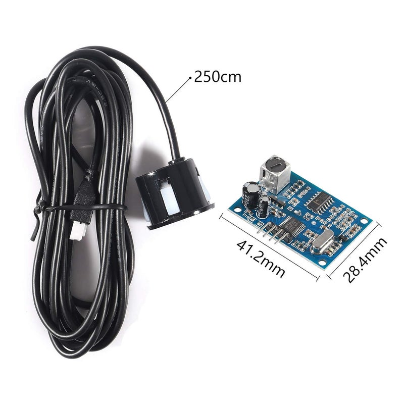 Atnsinc 2Pcs JSN-SR04T Integrated Ultrasonic Distance Measuring Sensor Transducer Module Waterproof - Image 2